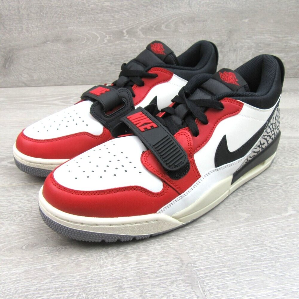 Air Jordan Legacy 312 Low Sneakers Men's Size 13 Black White Red NEW - Picture 4 of 15